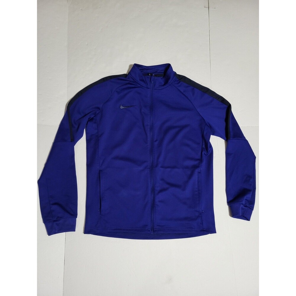 (#8) Nike Youth Dri-fit Full Zip Track Jacket Size XL  Blue